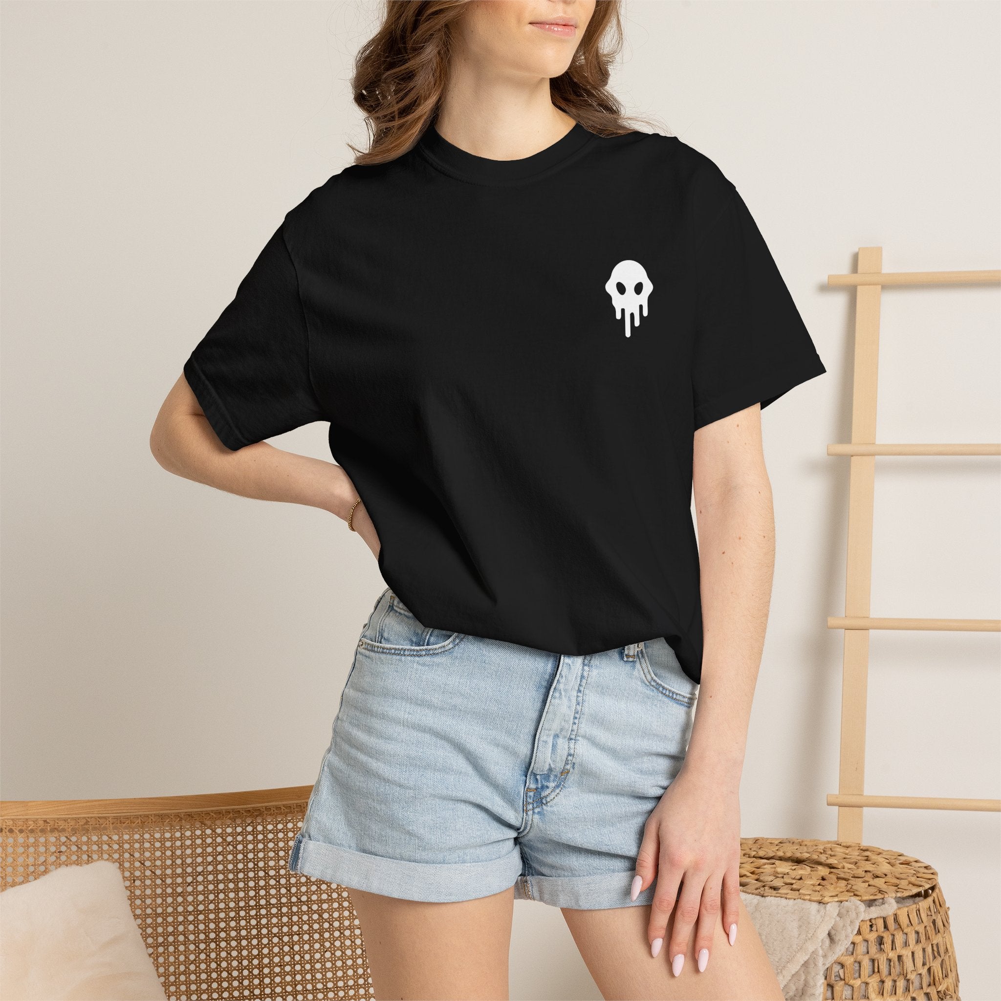 Virtual Streets Graphic T-Shirt — 'Real' Crossed Out Streetwear Tee